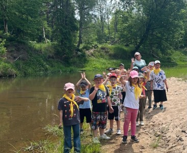 Grupa Słoneczka w Nadleśnictwie Zawadzkie - powiększ